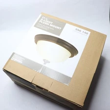 2-Light Flush Mount Oil Rubbed Bronze 11" FZP8012A/ORB