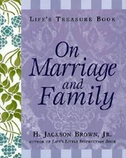 Lifes Treasure Book on Marriage and Family (Lifes little treasure - GOOD