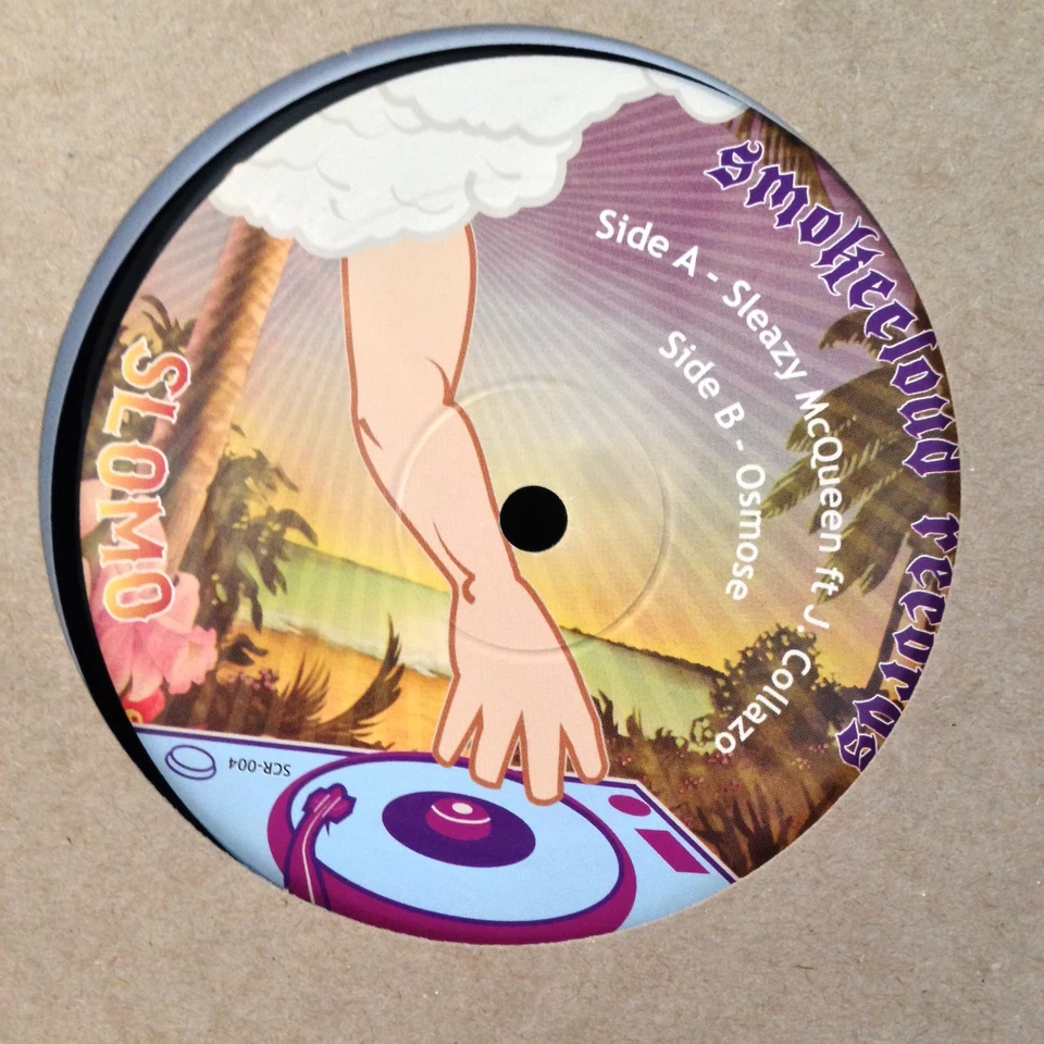 NEW 12" VINYL SLEAZY McQUEEN & OSMOSE "Hot" Smokecloud DISCO + Downtempo VIDEO - Image 4 of 4