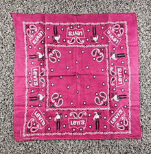 Levi's Bandana Saddleman Vintage Pink Men Limited Edition Rare Model VHTF