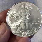 2008 Silver American Eagle .999 Silver 31.1 Grams