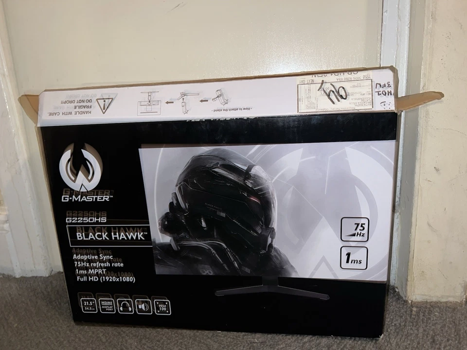 iiyama G-Master G2250HSU-B1 Black Hawk 21.5 75Hz 1080p Monitor No stand Boxed - Image 4 of 4