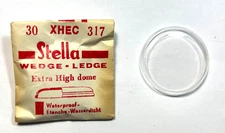 XHEC 30 EXTRA HIGH DOME ROUND PLASTIC WATCH CRYSTAL 31.7 mm