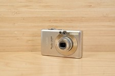 Canon PowerShot SD450 Digital ELPH Camera Silver 5.0MP 3x Zoom Tested Works