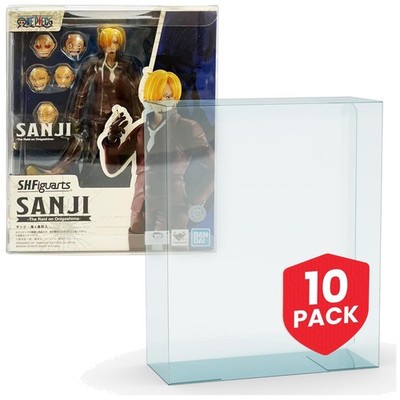 Crystal Clear Case for SHF Sanji Figures (10 Pack)