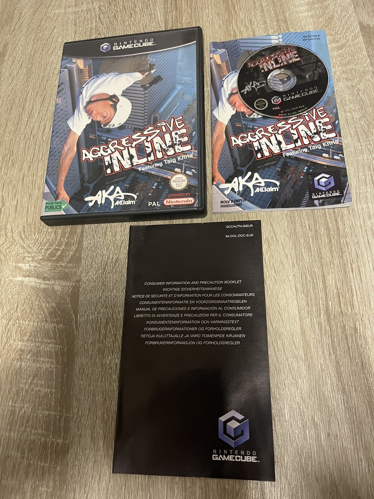Aggressive Inline / Nintendo Game Cube / PAL / FAH / Complet, bon état