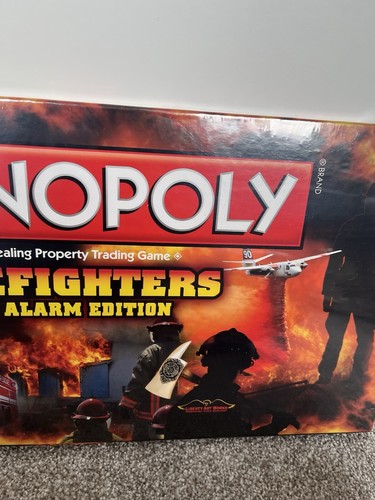 Monopoly Firefighters 2nd Alarm Limited Edition 2015 Hasbro Brand New Sealed - Picture 4 of 8