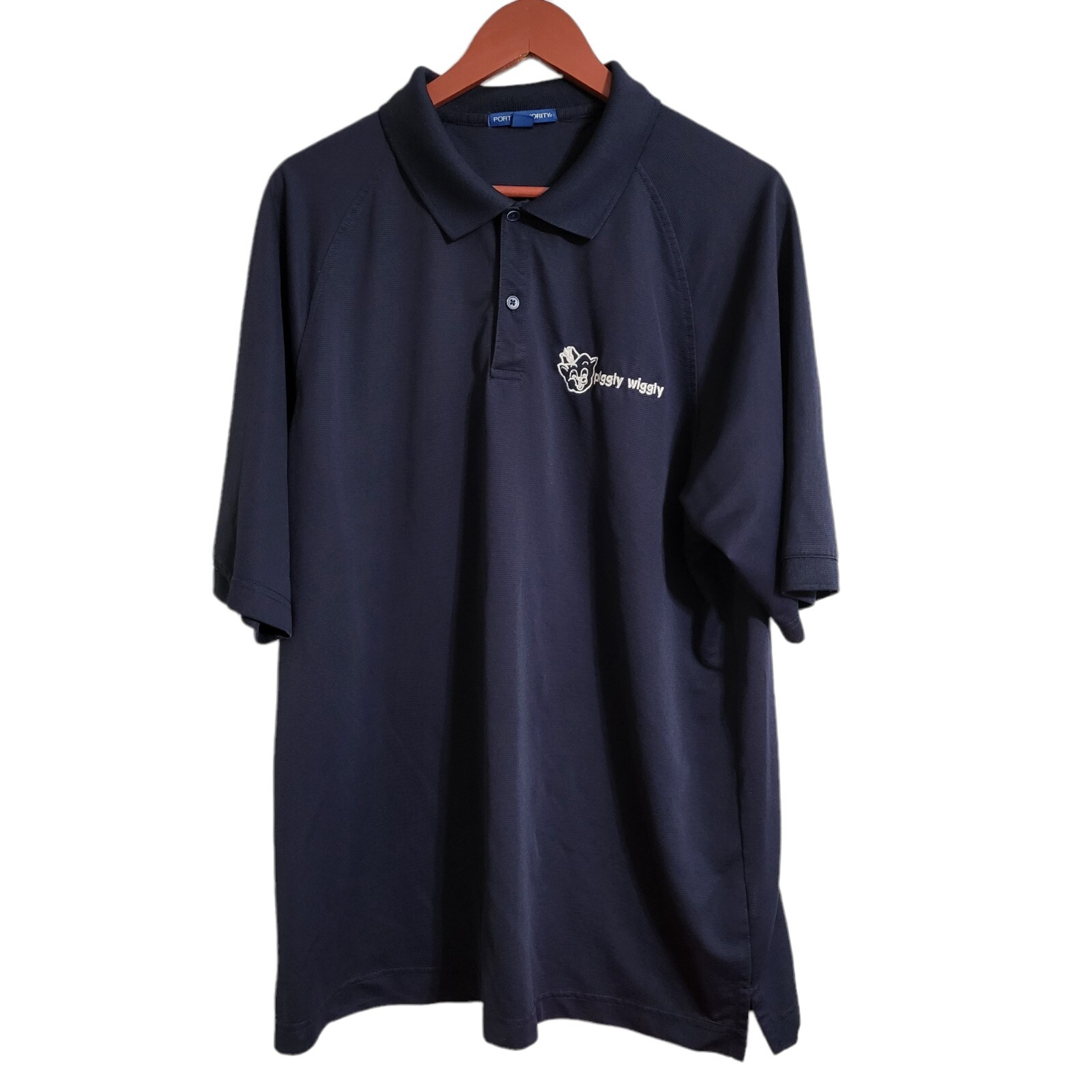 Piggly Wiggly Polo Shirt Employee Staff Uniform Mens … Gem