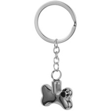1PC Urn Memorial Pendant Keychain Ash Keepsake Jewelry Bone Shape Pendant