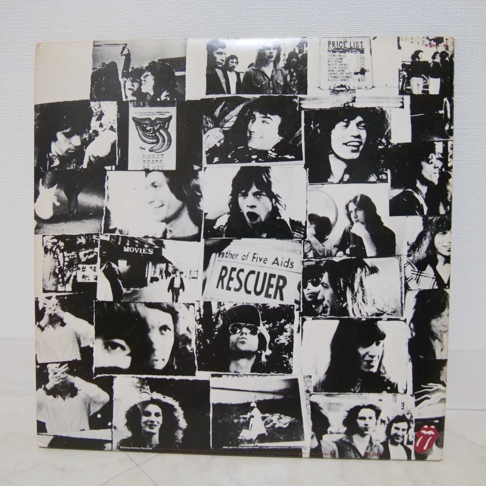ROLLING STONES / EXILE ON MAIN ST JAPAN ISSUE DOUBLE LP W/INNER*2, INSERT - Image 2 of 4