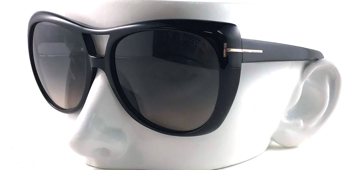 TOM FORD Claudette TF294 TF 294 01B Black Sunglasses Frame  display picture 1