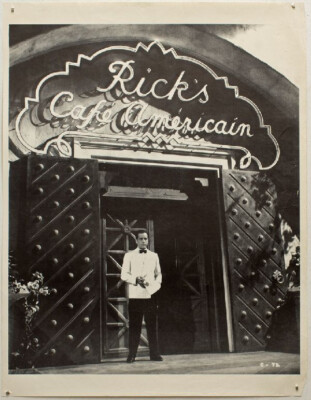 CASABLANCA RICKS CAFE, Poster Ricks Cafe, ca. 49x64 cm Sonderplakat GEROLLT