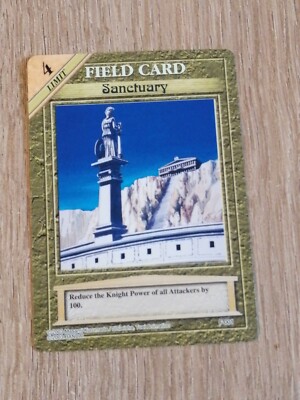 Knights of the Zodiac TCG Master of Sanctuary, F-001 Feldkarte 