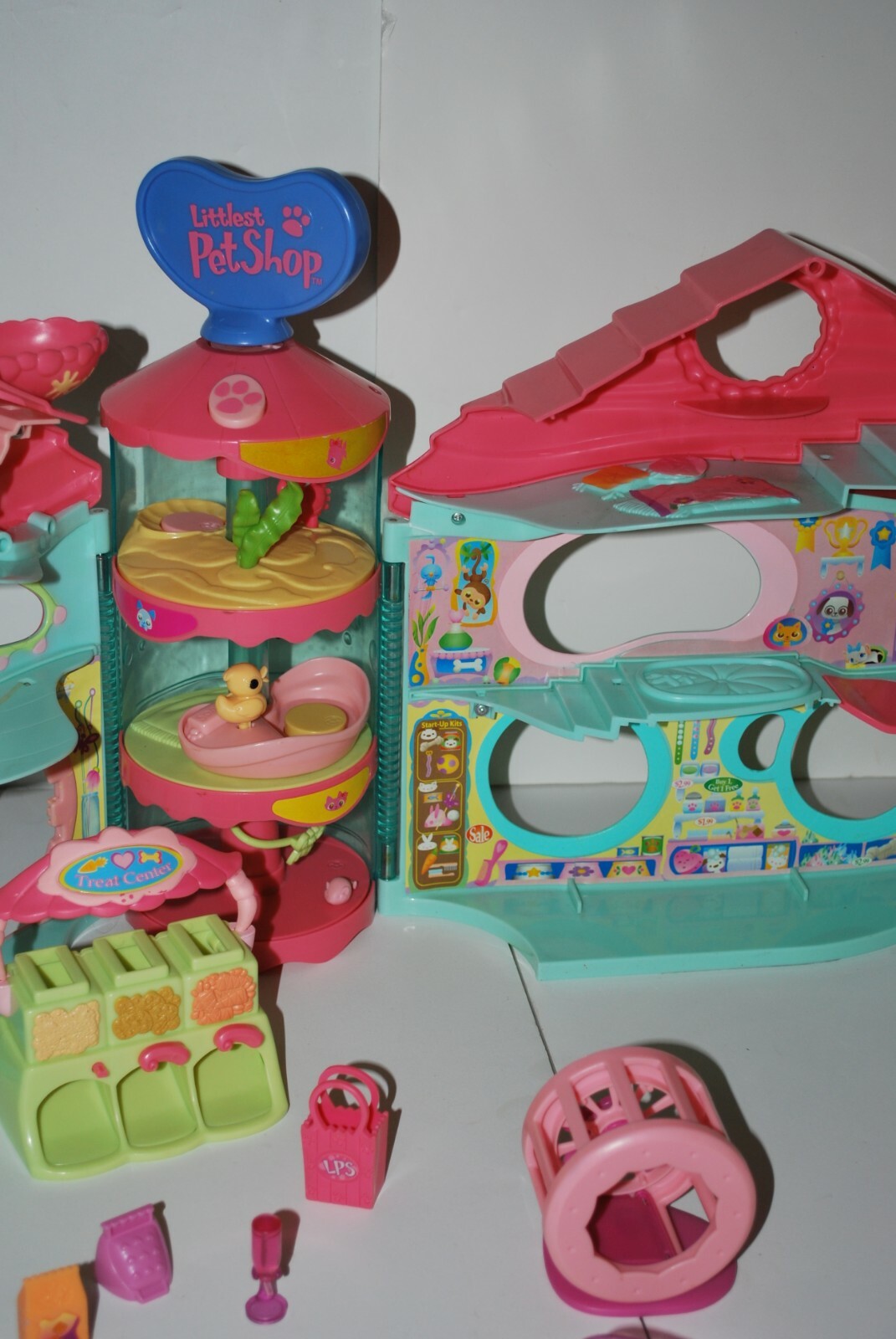 HASBRO BIGGEST LITTLEST PET SHOP PLAYSET RARE COMPLETE eBay
