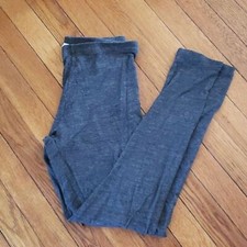    H M Basic Leggings Heather Gray Medium NWOT