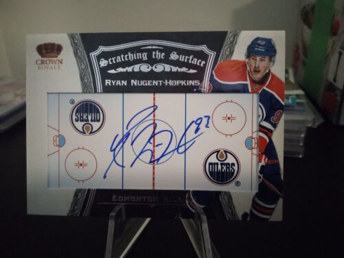 RYAN NUGENT-HOPKINS Rookie ~ 2012-13 Panini Rookie Anthology ~ #SS-RH ~ Auto - Picture 1 of 16