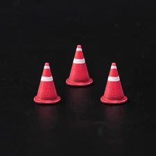 3pc 1/64 Awl Bucket Mini Figures Scene Props Model Fit Cars Vehicles Doll Toys