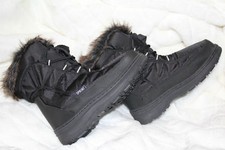 Stiefel Winterstiefel Fellrand Schnee Stiefel Snow Boots Gr. 36 37