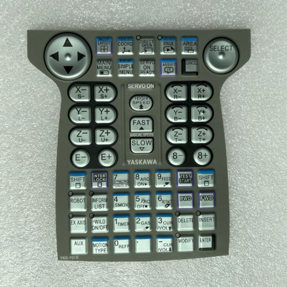 JZRCR-YPP21-1 YKS-701E For Yaskawa DX200 Teach Pendant Membrane