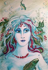 Рисунок "Русалка"