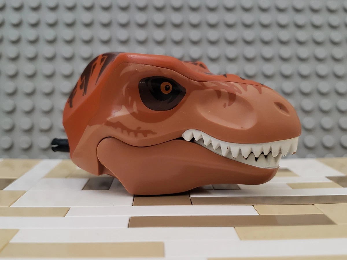 LEGO T-REX dinosaure dinosaure orange foncé marron noir Trex 10758 75918  Jurassi