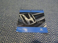 2004 HONDA CIVIC SEDAN QUICK START GUIDE OWNER'S MANUAL SUPPLEMENT