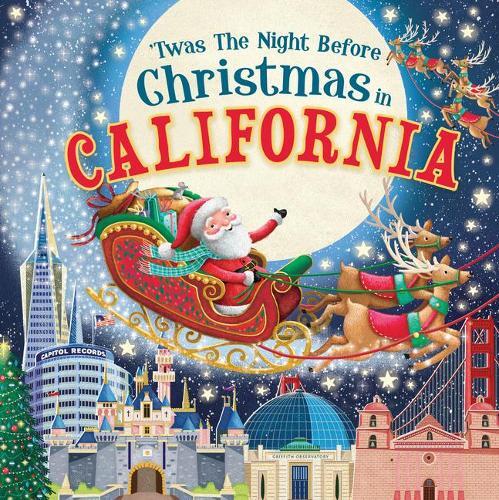 Jo Parry 'Twas the Night Before Christmas in California (Copertina rigida)