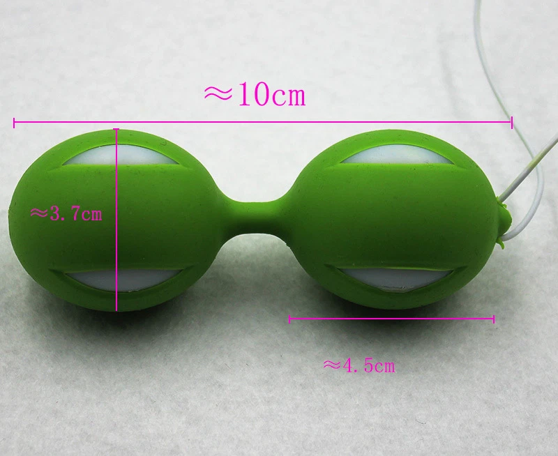 DUAL ball metal w/strap exercise enhancer B17 - Image 3 of 3