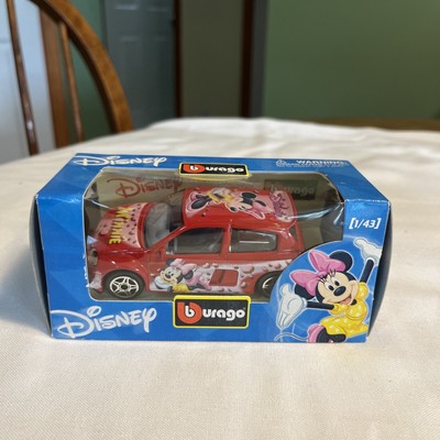 New Burago Bburago Disney Collection Minnie Mouse Renault Clio Trophy 1/43 A4