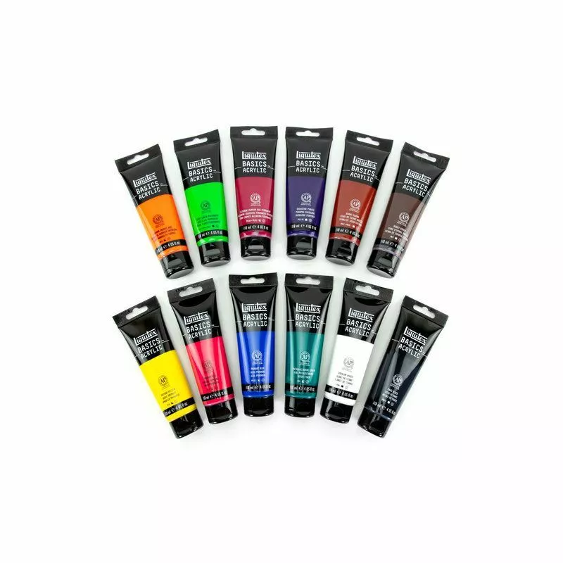 Liquitex Basics Acrylic Paint 118ml - 72 Colours Available