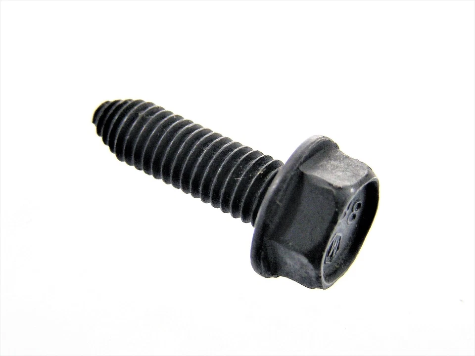 Pernos de carrocería Hyundai - M6-1,0 x 20 mm de largo - 10 mm hexagonal - Brida de 13 mm - 20 pernos - #164 Foto 3 de 4