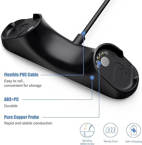 Alternate view of Portable Magnetic Headset Charging Base Usb Bose Sport Open Earbuds