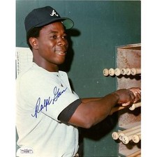 RALPH GARR SIGNED 8x10 ATLANTA BRAVES CHICAGO WHITE SOX CALIFORNIA ANGELS AUTO