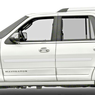 For: Lincoln Navigator 2015-2017 Painted Body Side Moldings #FE2-NAV15