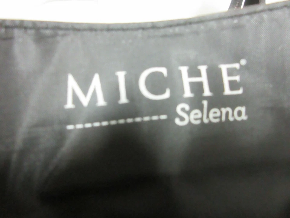Nuevo En Bolsa Auténtico Miche Selena Shell Marrón Con Acentos Fucsia Foto 2 de 4