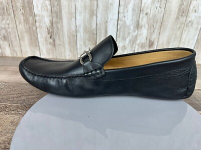 Mercanti Fiorentini Mens Casual Shoes Black Leather Loafers  display picture 2