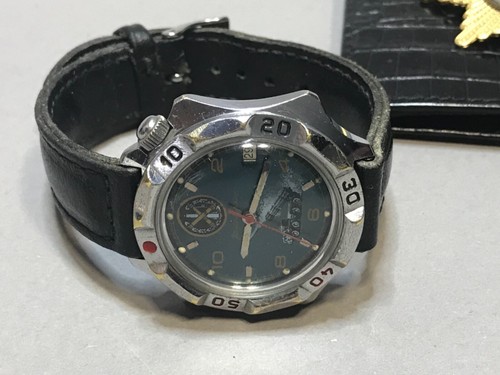Vostok Komandirskie Russians Diver Watch Mechanical Military Gift Rocket Dial - Picture 8 of 12