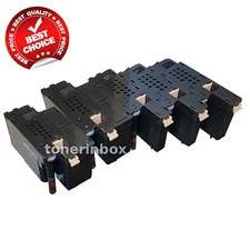 5 Pack Color Toner Cartridge Set for Dell E525w E525 Printer 593-BBJX HIGH YIELD