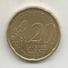 SPAIN 20 EURO CENT 2016 M