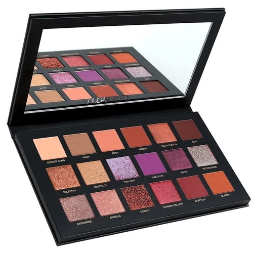 Huda Beauty Desert Dusk Edition Textured Eye Shadows Palette 18 Colours UK Stock - Picture 8 of 22