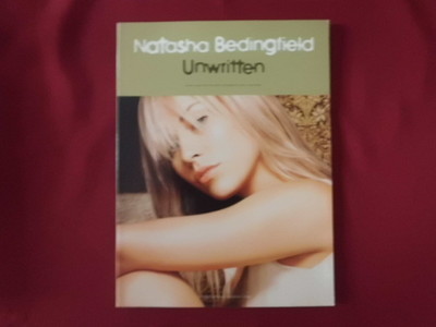 Natasha Bedingfield - Unwritten . Songbook Notenbuch Piano Vocal Guitar 