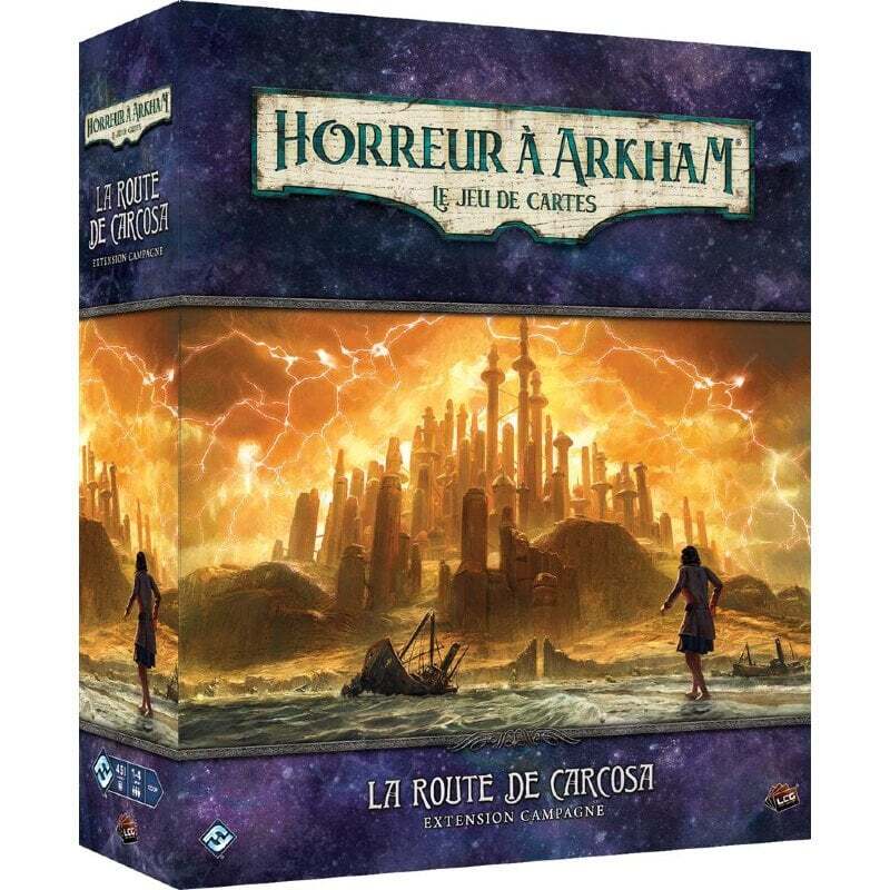 Horreur à Arkham JCE La Route de Carcosa Extension Campagne Jeu de Plateau Expert