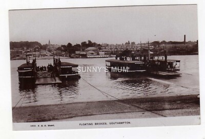 HAMPSHIRE, SOUTHAMPTON, SCHWIMMBRÜCKEN, RP