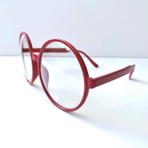 Oversized Glossy Round Circle Clear XL BOHO Huge Glasses Eyeglasses Frames 1734 - Picture 10 of 18