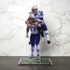 Tom Brady & Rob Gronkowski Standee - Patriots Best Duo Memorabilia & Collectible