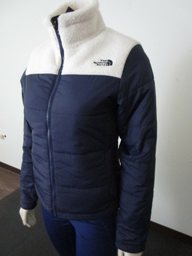 The North Face Womens Two Toned Size Small Fleece Northpeak Insulated Full Zip