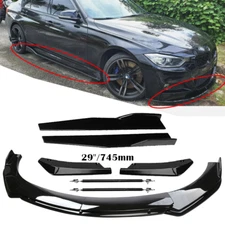 For BMW 320i 328i Front Rear Bumper Lip Spoiler Splitter Body Kit Side Skirt
