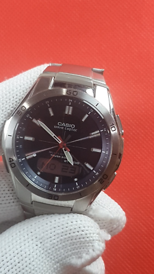 Casio Wave captor Multi Band 6 Tough Solar WVA-M640 Japan watch | eBay