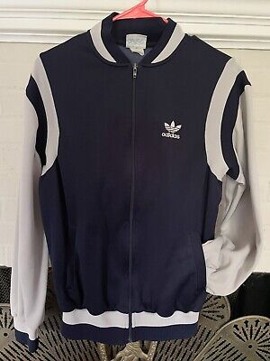 Vintage Adidas Trefoil Track Jacket Sz M Taiwan ROC Navy Vintage Adidas Trefoil Track Jacket Sz M Taiwan ROC Navy