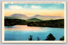 Lake LAnier Blue Ridge Mountains North Carolina P688